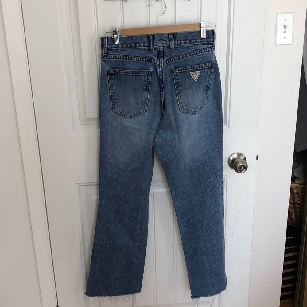 Vintage Guess Mini Flare Jeans - Picture 5 of 5